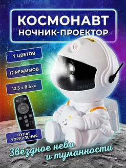 Ночник проектор Космонавт звездное небо TRINITY 204628929 купить за 503 ₽ в интернет-магазине Wildberries