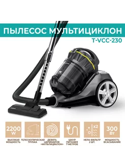 Пылесос Timberk T-VCC-230 Timberk 204643335 купить за 8 455 ₽ в интернет-магазине Wildberries