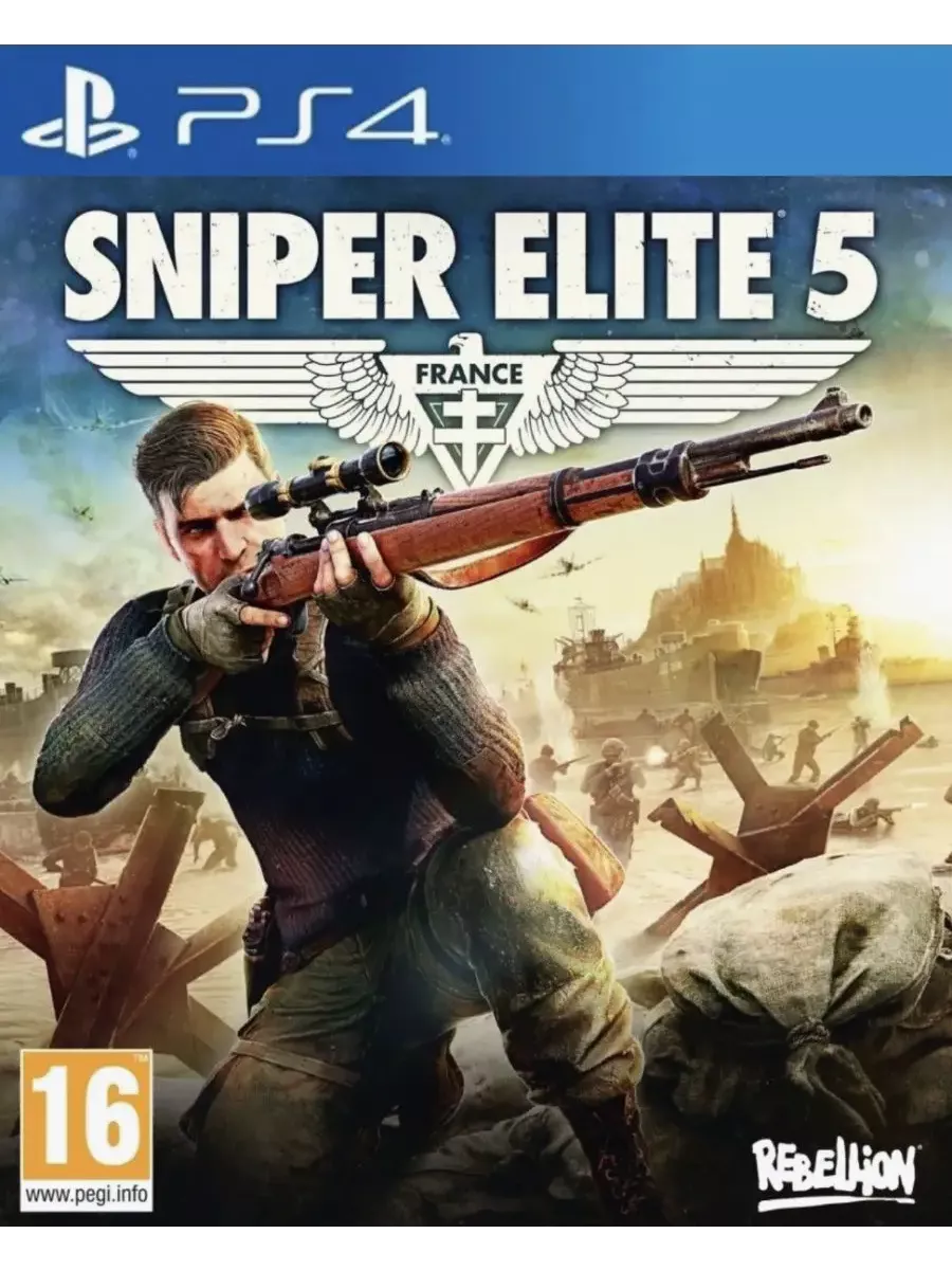 Игра Sniper Elite 5 для Sony Playstation PS4 PS5 Игра Снайпер Элит 5  204704807 купить за 3 298 ₽ в интернет-магазине Wildberries