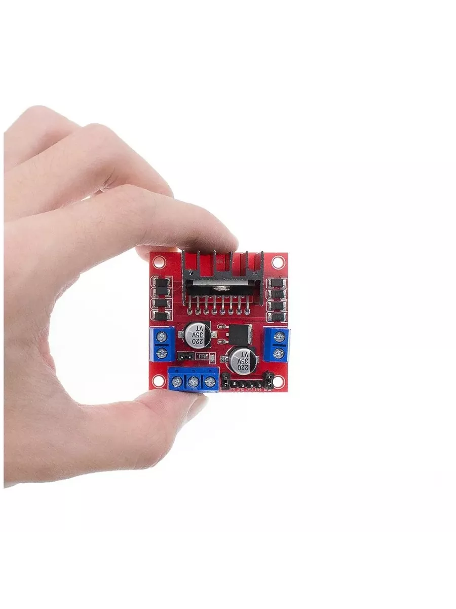 Motor Control Shield L293D (драйвер двигателей и серво) для Arduino