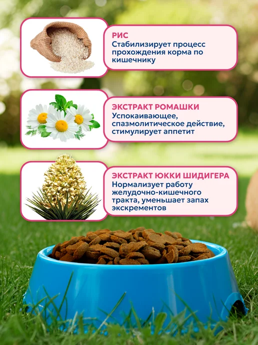 Сухой корм PET’S BRUNCH для собак, средние, индейка, 4 кг, фото 4