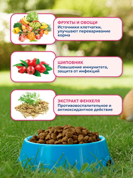 Сухой корм PET’S BRUNCH для собак, мелкие, индейка, 1 кг, фото 4