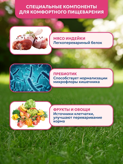 Сухой корм PET’S BRUNCH для собак, средние, индейка, 11 кг, фото 3