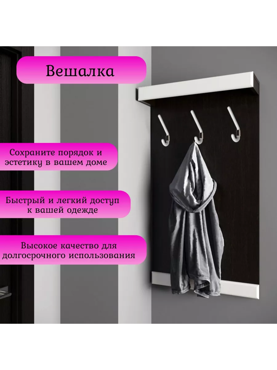 Вешалка настенная...