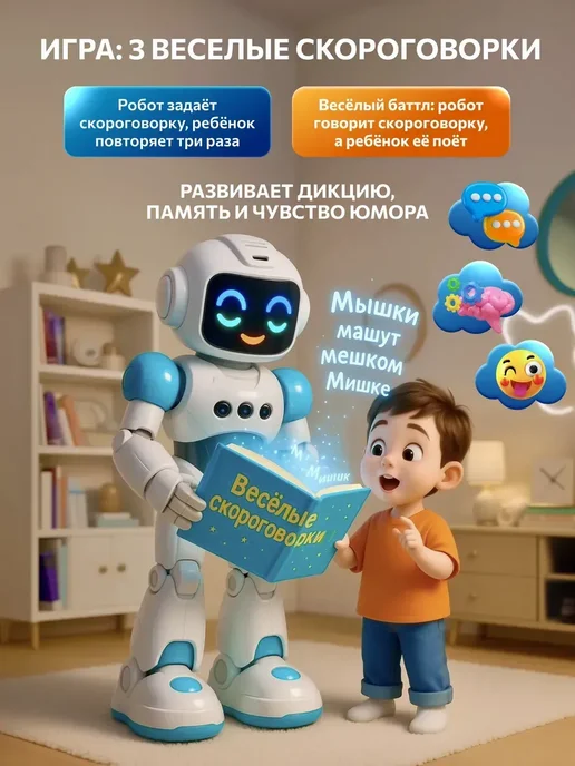 KIDSii Робот игрушка умный на пульте управления для мальчика, вариант, фото 5