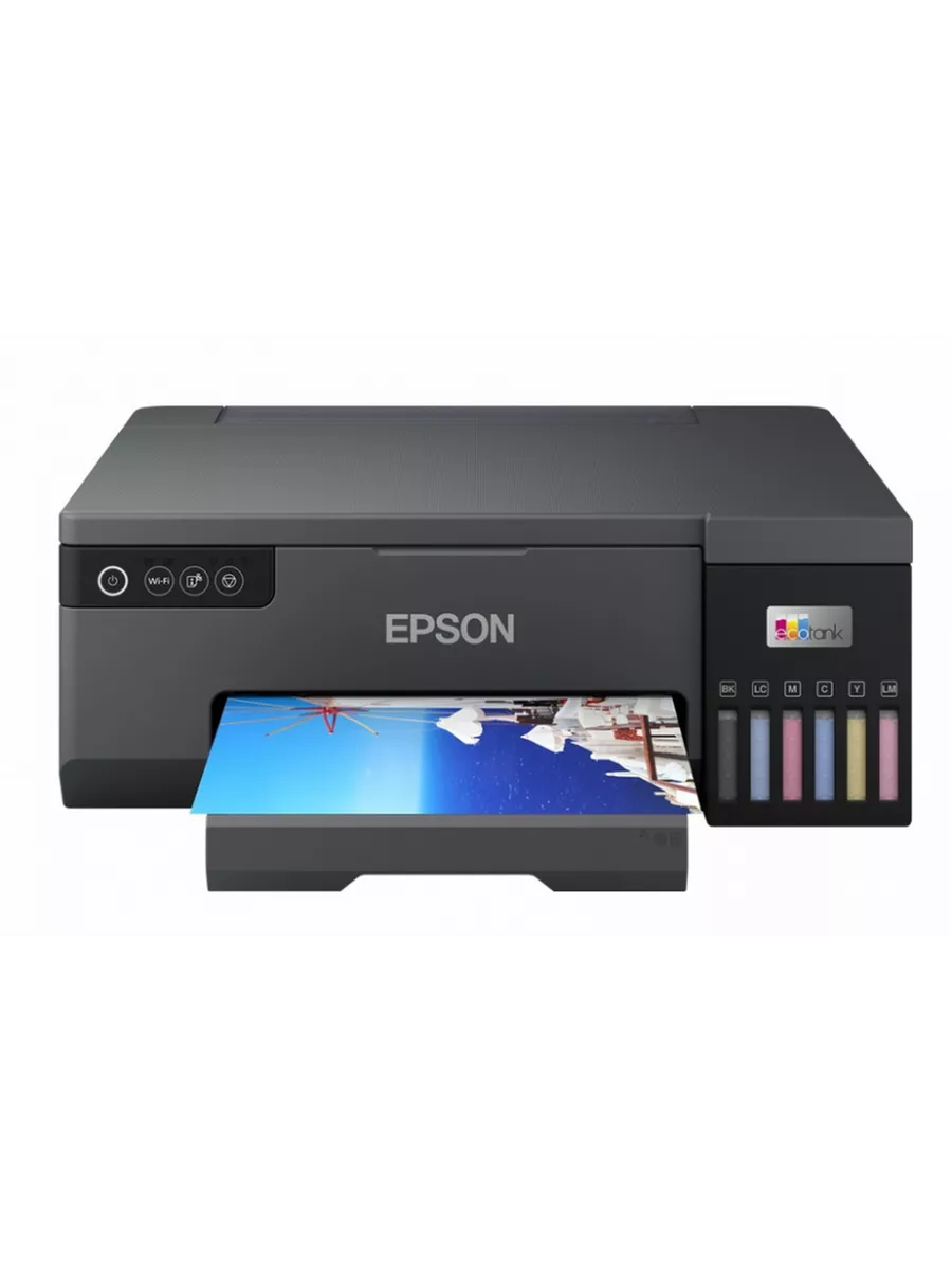 Цветной струйный принтер Epson L8050 Wi-Fi СНПЧ A4 USB Epson 204906743  купить в интернет-магазине Wildberries