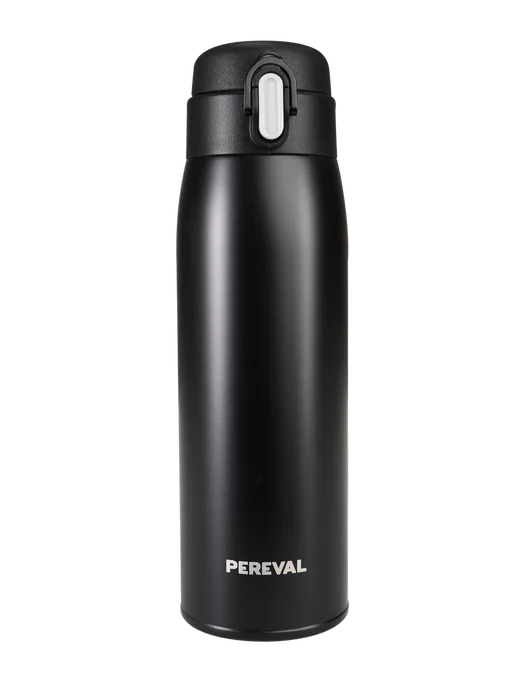 Pereval Термос HD-480-71 480мл для чая, черный, 480 мл