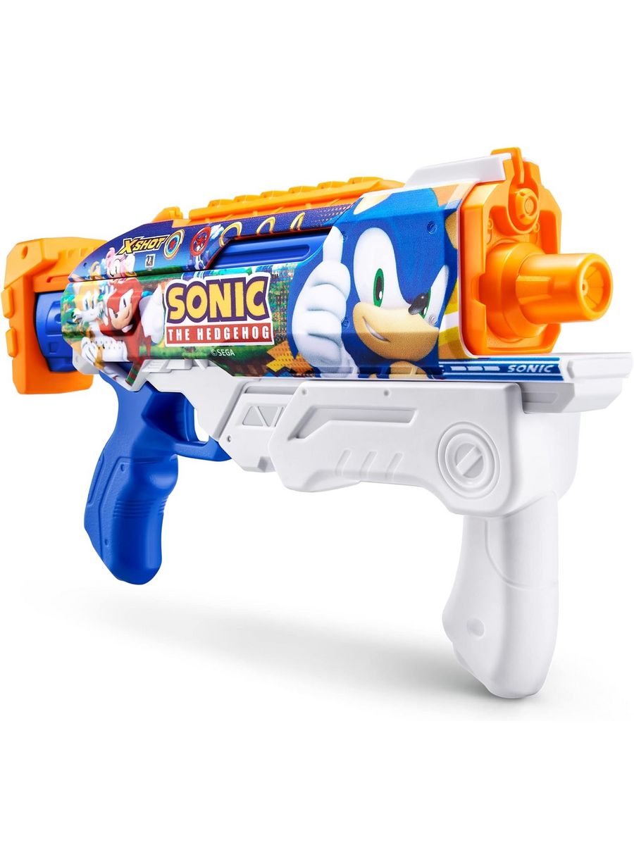 Xshot бластер Zuru. Zuru x-shot Water. Sonic x shots. X shot Water Gun.