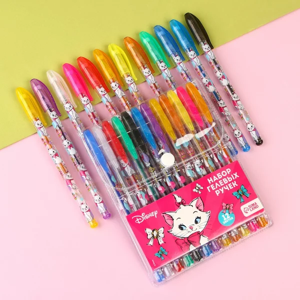 Набор цветных гелевых ручек Дисней