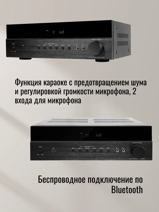 HYPER SOUND Интегральный усилитель звука HI-FI K3, 390 Вт, фото 3