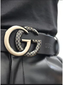 Gucci Широкий ремень черный для джинс на талию gucci 205195806 купить за 748 ₽ в интернет-магазине Wildberries