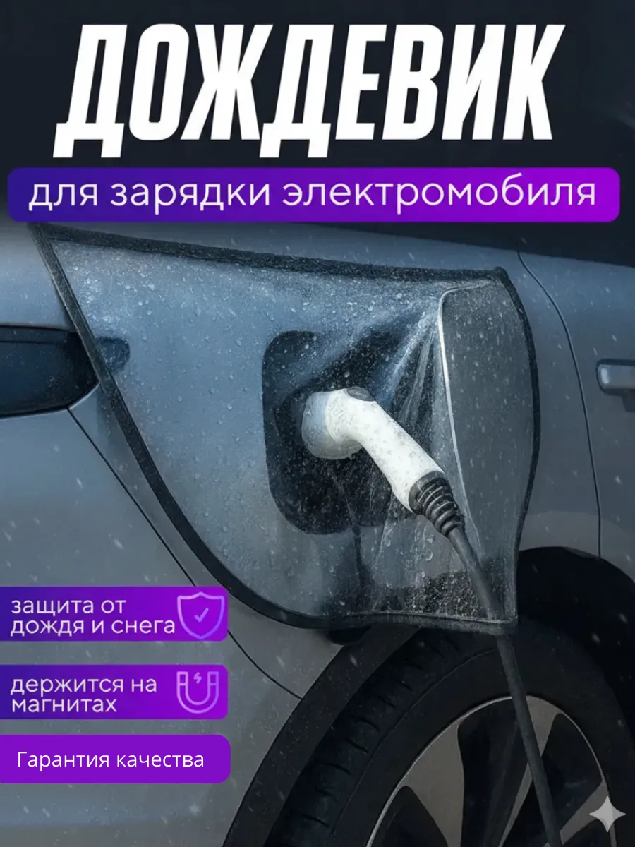 Чехол для зарядного устройства электромобиля , дождевик