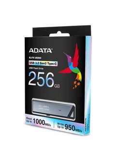 Флеш Диск 256Gb Type-C UE800 AELI-UE800-256G-CSG A-DATA 205383468 купить за 3 155 ₽ в интернет-магазине Wildberries