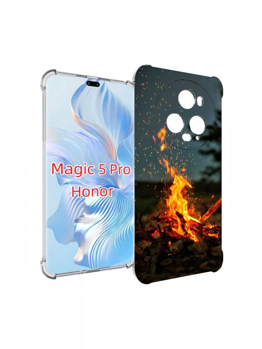 Чехол Костер-ночное-небо Honor Magic 5 Pro MyPads 205393876 купить за 361 ₽  в интернет-магазине Wildberries