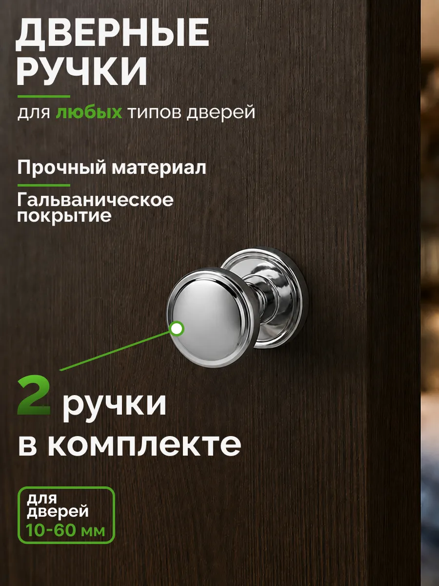Ручка дверная межкомнатная на винте