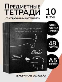 Тетради предметные набор 48 листов 10 предметов для школы Prof-Press 205482906 купить за 752 ₽ в интернет-магазине Wildberries