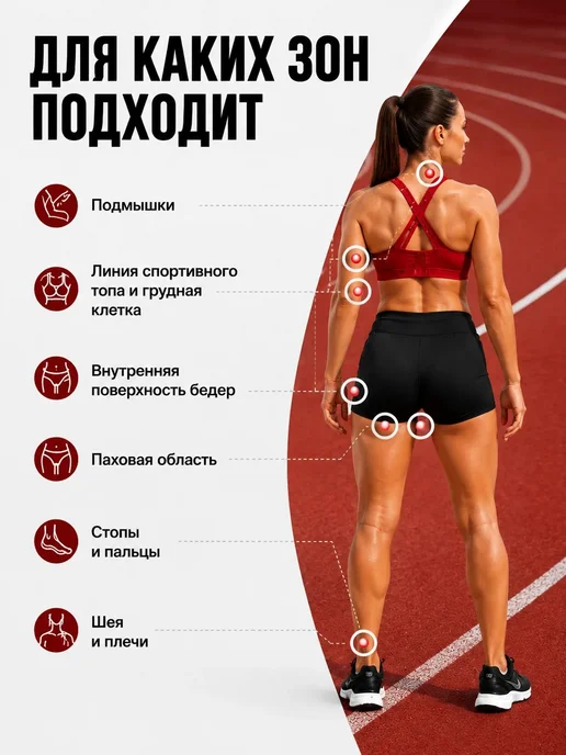 CROSSMAX Крем для тела от натирания между ног и бедер для спорта, вариант, фото 4