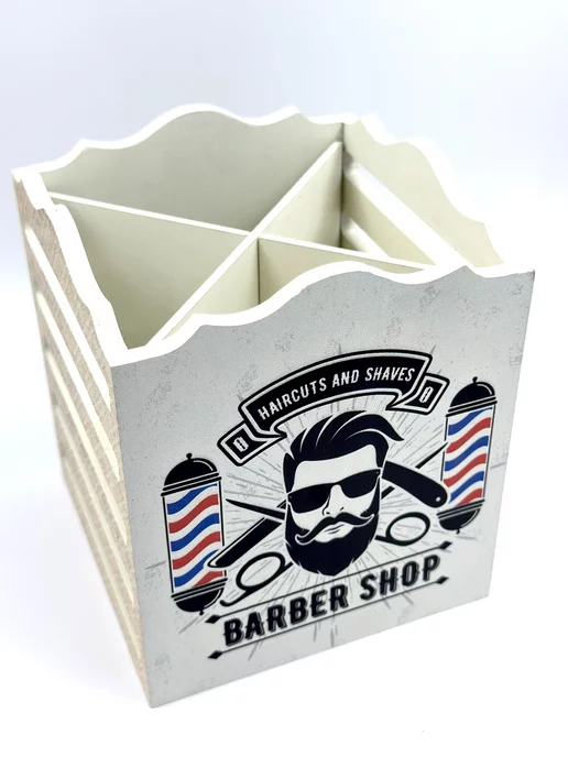 BARBER SHOP Подставка для парикмахерских инструментов