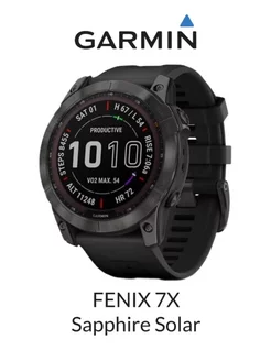 Смарт-часы FENIX 7X Sapphire Solar GARMIN 205633848 купить за 78 842 ₽ в интернет-магазине Wildberries