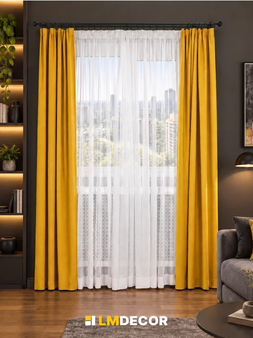 LM Decor Карниз для штор двухрядный раздвижной Сфера 160-300 см, черный, фото 4