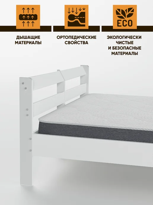 TAMA Беспружинный матрас 80х200 FOAM ROLL 15S, 180x200, фото 7