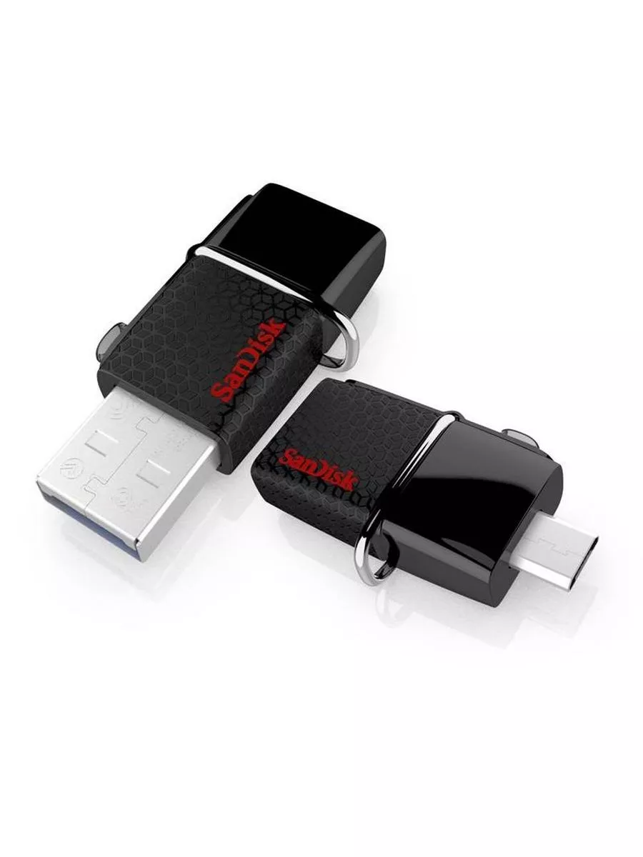 Флеш накопитель 16GB Ultra Android Dual Drive OTG, USB 3.0, Sandisk  205816622 купить в интернет-магазине Wildberries