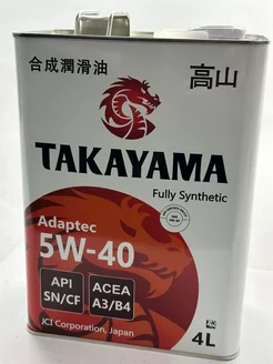 TAKAYAMA ADAPTEC 5W40 takayama 205827592 купить за 2 508 ₽ в интернет-магазине Wildberries