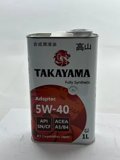 ADAPTEC 5W40 takayama 205827593 купить за 902 ₽ в интернет-магазине Wildberries