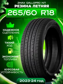 Шины летние 265 60R18 110H GALLOPRO HT ZMax 205883506 купить за 10 771 ₽ в интернет-магазине Wildberries