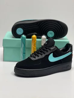 Кроссовки Кеды Tiffany Co X Air Force 1 Low BLACK STORE 205898205 купить за 2 927 ₽ в интернет-магазине Wildberries