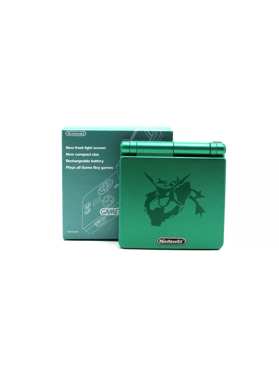 Nintendo Game Boy Advance SP (AGS-101) Rayquaza Edition NINTENDO 205914853  купить в интернет-магазине Wildberries