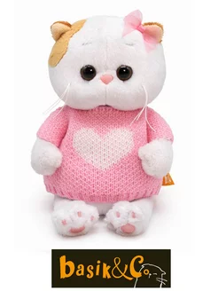 Кошечка ЛиЛи Baby 20 см в свитере (100% ОРИГИНАЛ) Басик и Ko 205930530 купить за 1 609 ₽ в интернет-магазине Wildberries