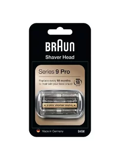 Сетка и режущий блок 94M для электробритв Series 9 Braun 205939944 купить за 5 543 ₽ в интернет-магазине Wildberries