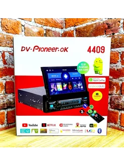 Автомагнитола Андроид 1din с авто выдвижным экраном Pioneer 205950497 купить за 9 492 ₽ в интернет-магазине Wildberries