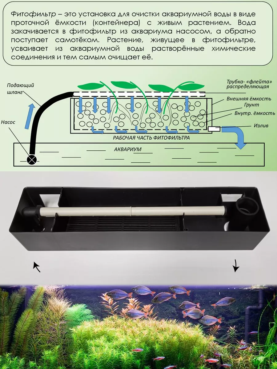 Как установить фильтр в аквариум