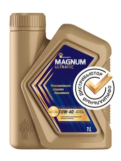 Масло моторное Роснефть Magnum Ultratec 10w-40 (1 л) синт Rosneft 205990602 купить за 379 ₽ в интернет-магазине Wildberries