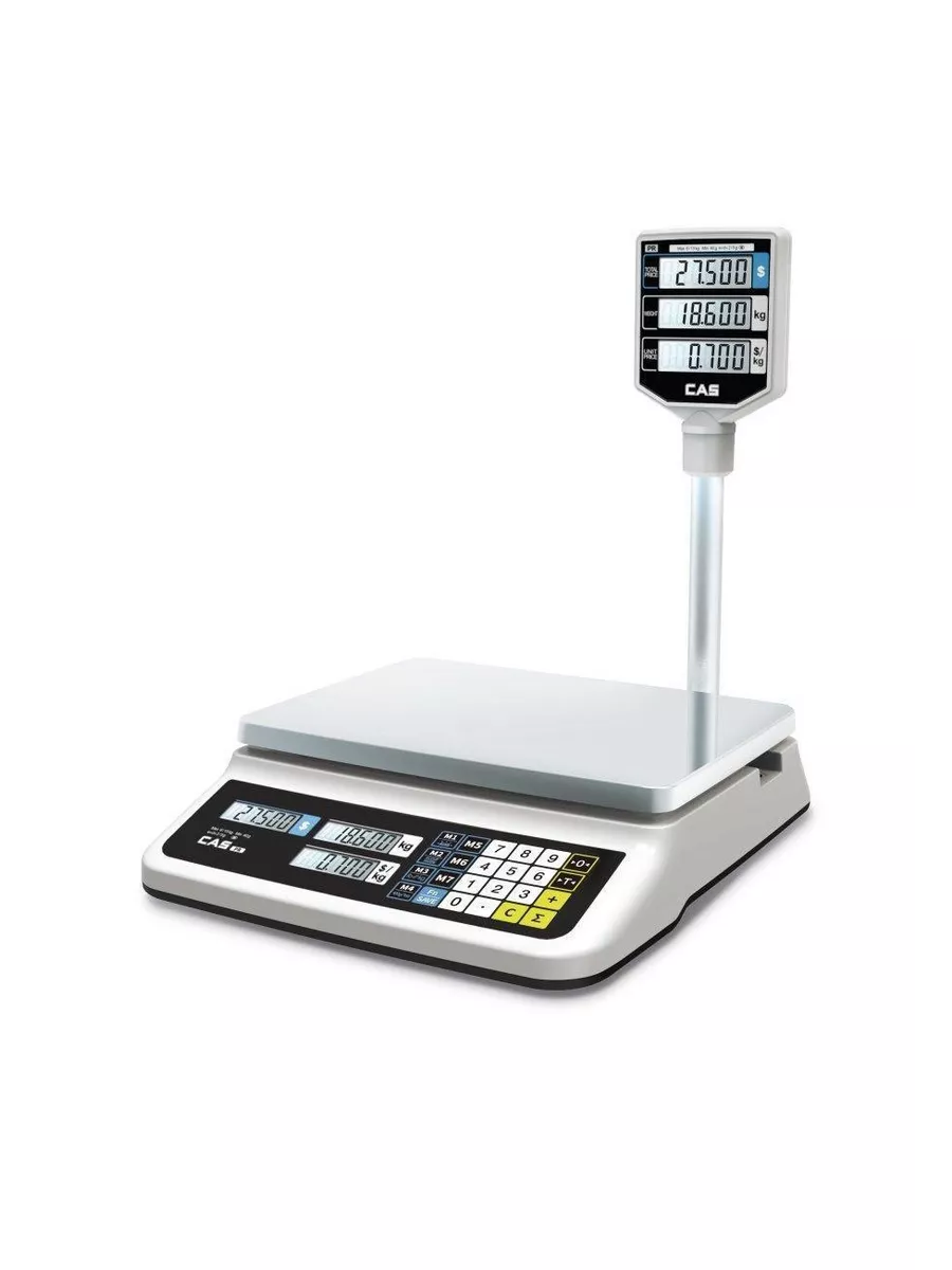 Весы электронные торговые PR-15P (LCD, II) RS