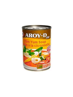 Суп Том Ям Aroy-d, 400 мл Aroy-D 206015881 купить за 624 ₽ в интернет-магазине Wildberries