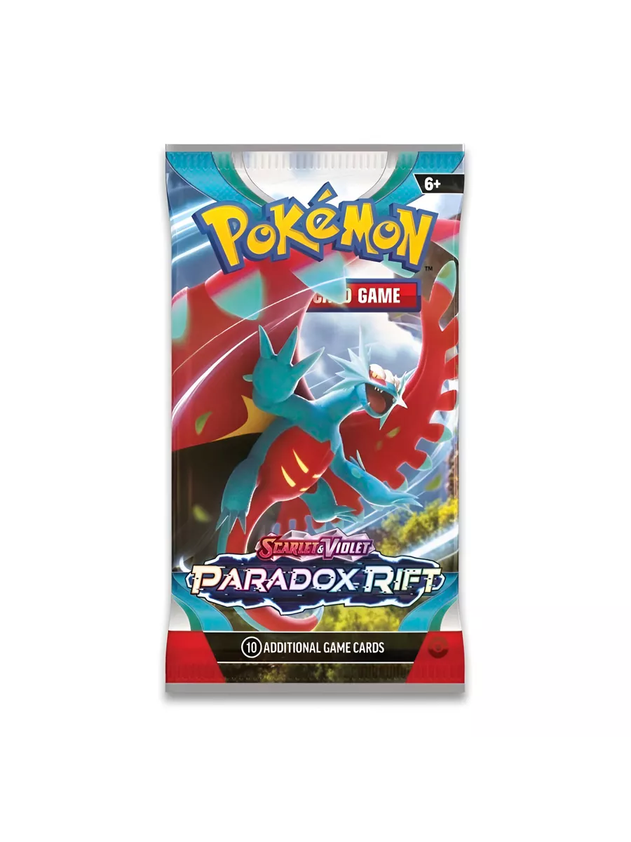 POKEMON Paradox Rift Booster Pokemon 206055159 купить за 610 ₽ в  интернет-магазине Wildberries