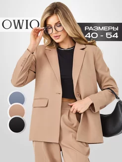 Костюм брючный офисный Owio 206119046 купить за 2 880 ₽ в интернет-магазине Wildberries