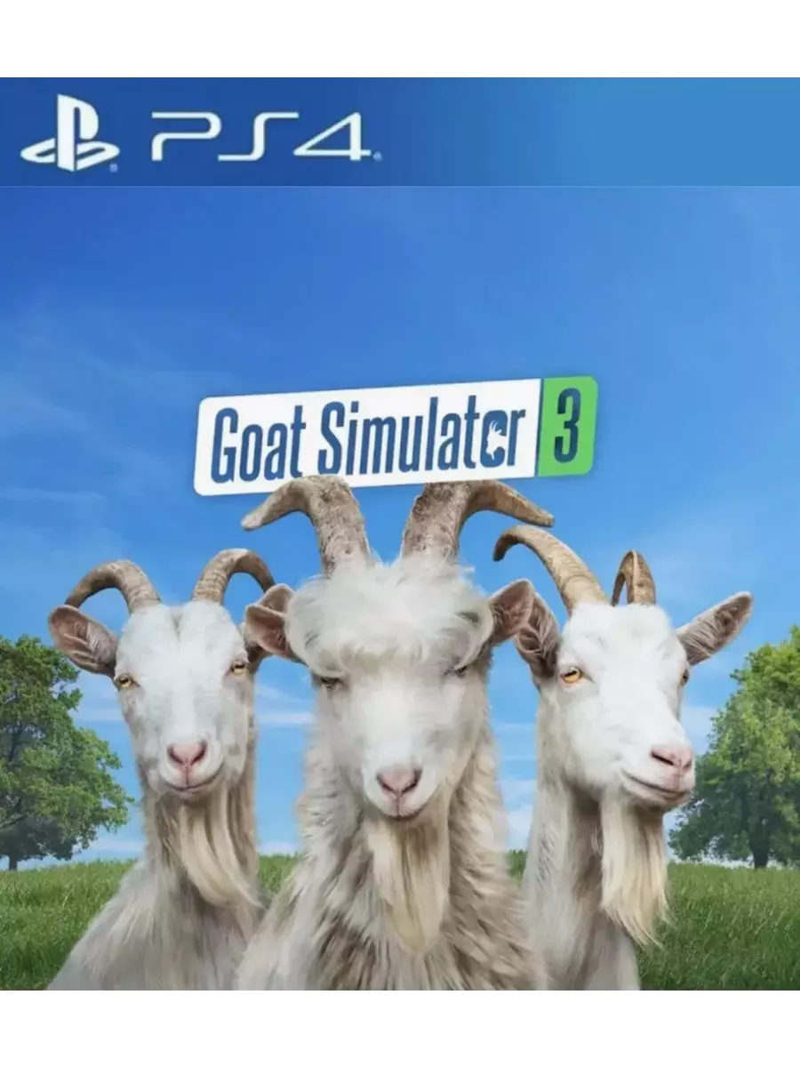 Игра Goat Simulator 3 для Sony Playstation PS4 PS5 Игра Симулятор козла 3  206234795 купить за 2 938 ₽ в интернет-магазине Wildberries