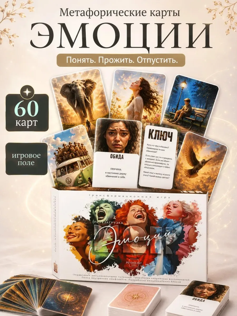 Метафорические карты "Эмоции"