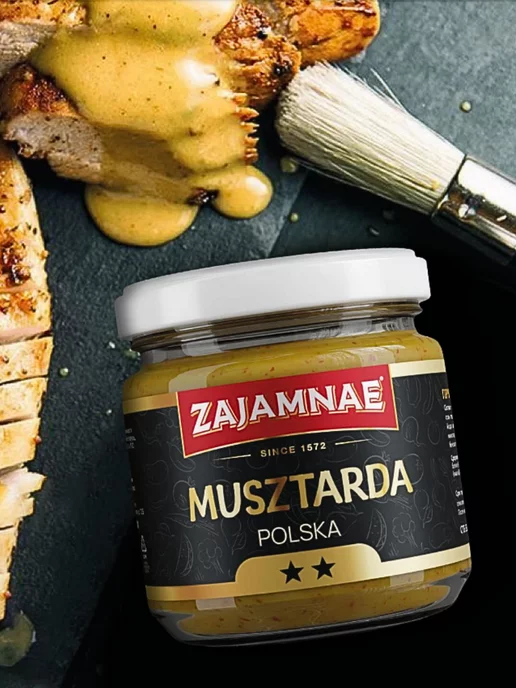 Zajamnae Горчица пищевая польская муштарда, 2 шт, фото 3