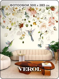 Флизелиновые обои 3d метровые в спальню и зал VEROL 206255536 купить за 3 073 ₽ в интернет-магазине Wildberries