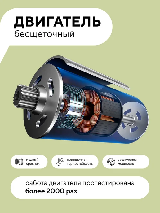 Conflate Воздуходувка аккумуляторная мощная садовая 2 АКБ, вариант, фото 2