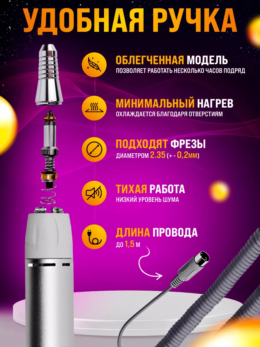 Аппарат для маникюра CyberBeauty 206299889 купить в интернет-магазине  Wildberries