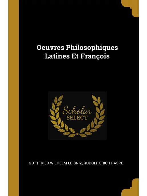 Wentworth Press Oeuvres Philosophiques Latines Et Fra