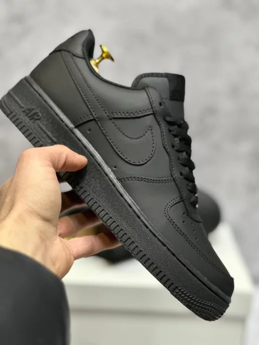 Nike air force 1 shoes black hotsell