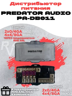 Дистрибьютор питания Predator PA-DB011 Predator Audio 206346491 купить за 1 676 ₽ в интернет-магазине Wildberries