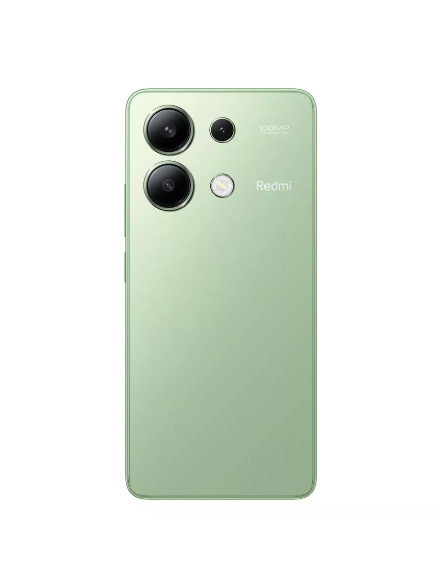 Смартфон Redmi Note 13 Mint Green 6GB RAM 128GB ROM Xiaomi 206468448 купить  за 14 691 ₽ в интернет-магазине Wildberries